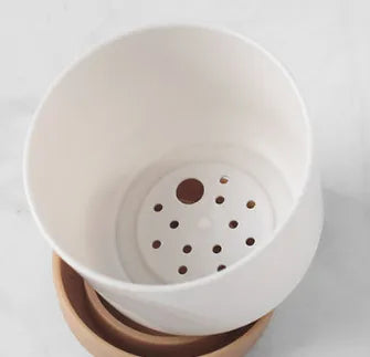Self - Watering Flower Pot for Orchids and Plants - Plastic Planter