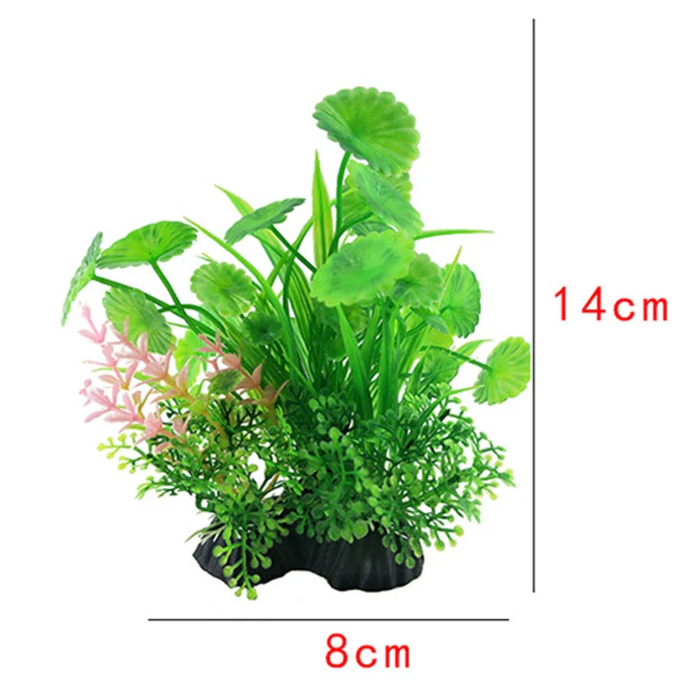 Artificial Aquarium Plants - Realistic Decoration for Aquariums in Various Colours