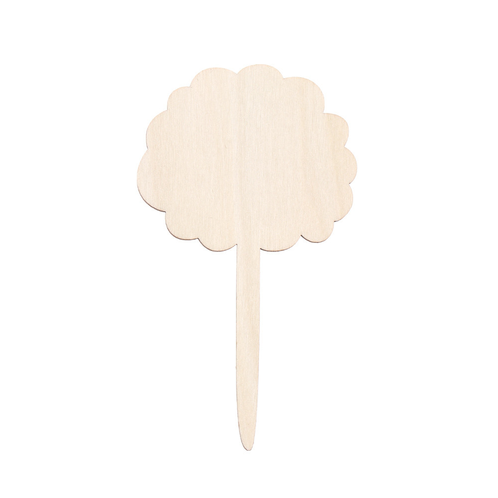 Wooden Plant Labels for Garden and Balcony - Rewritable Labels for Herbs and Plants