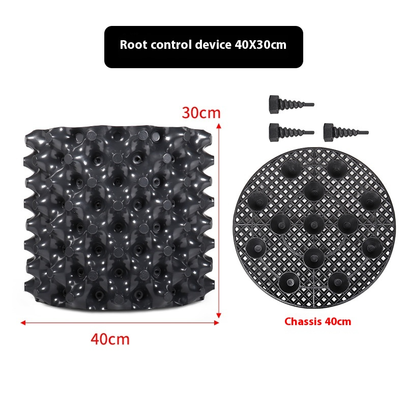 Root Control Device for Plants and Landscaping to Promote Healthy Growth