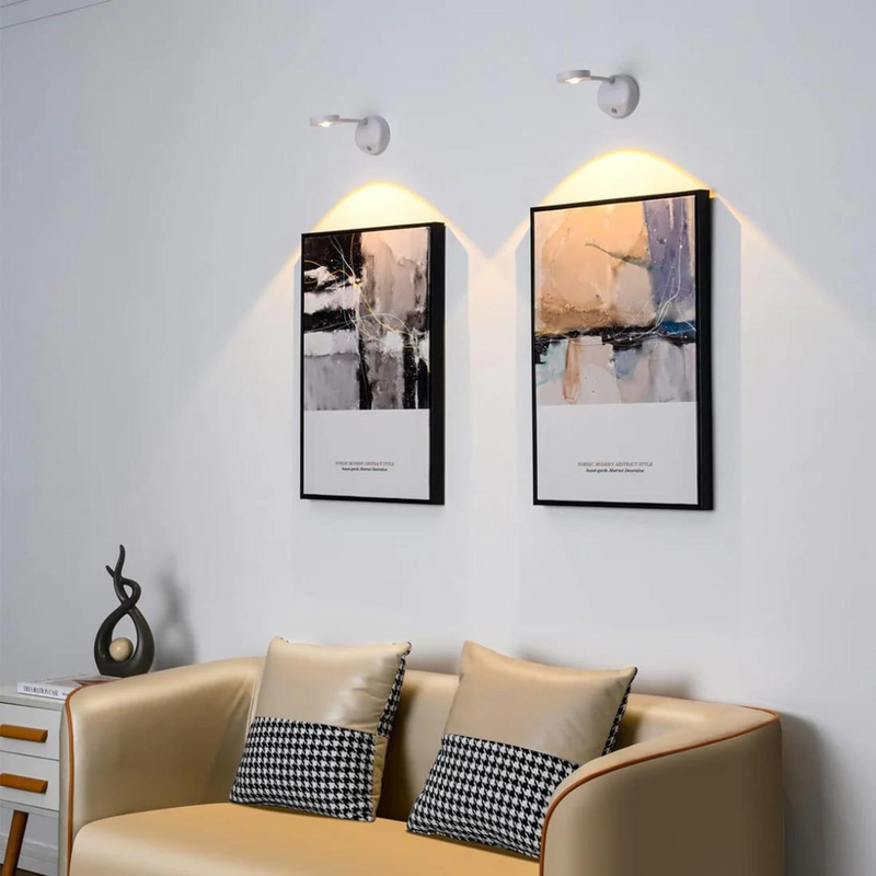 Wireless Led Spotlight With Motion Detector