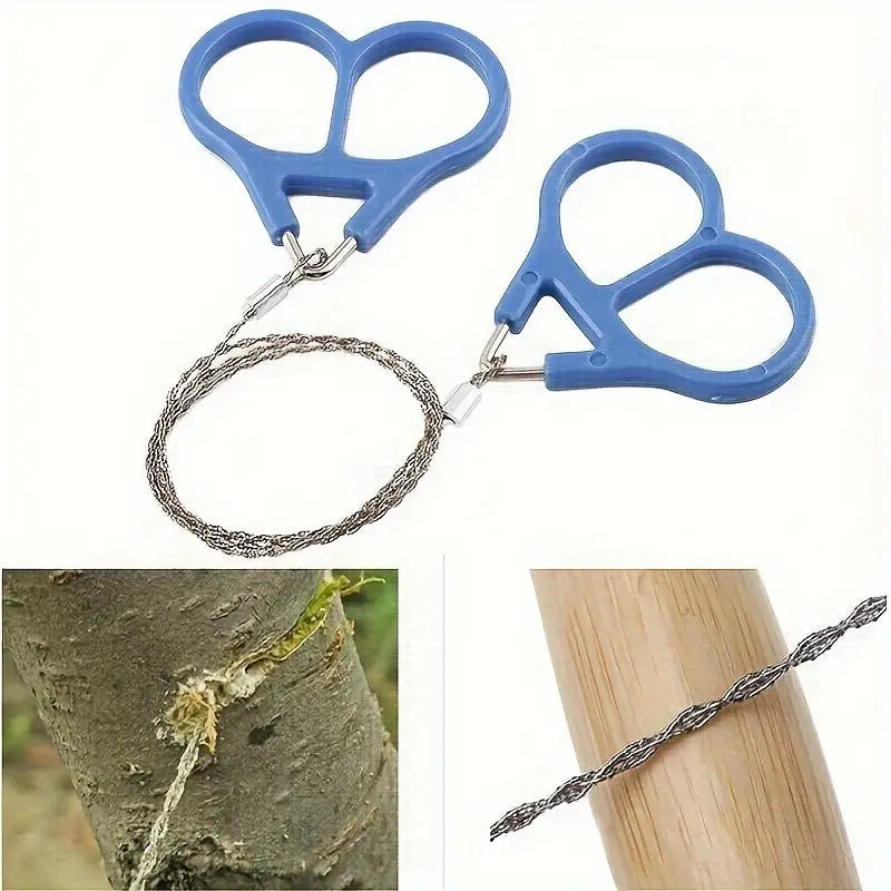 Wire Saw for Garden and Outdoor Use - Compact Saw for Adventures and Gardening