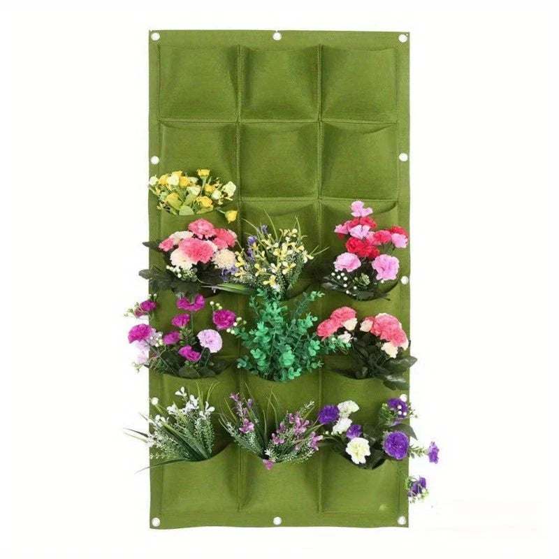 Felt Plant Bag for Vertical Wall Mounting - Three - Dimensional , Non - Woven Plant Bag