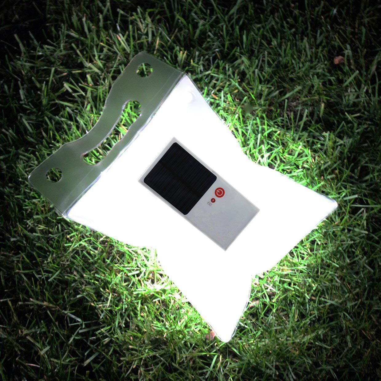Solar Lamp In Transparent Bag - Energy - Saving LED Lamp For Garden And Outdoor Use