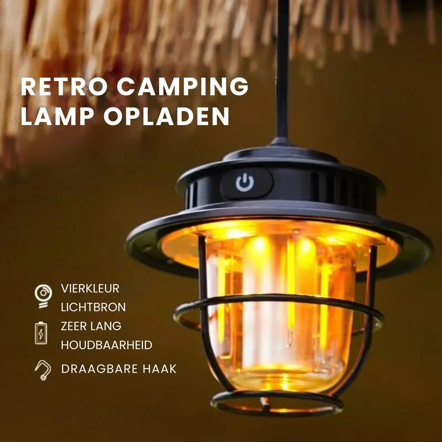 Rechargeable LED Camping Lamp