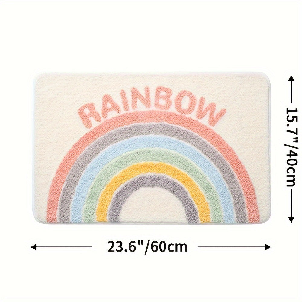 Soft And Non - Slip Bath Mat With High Absorbency