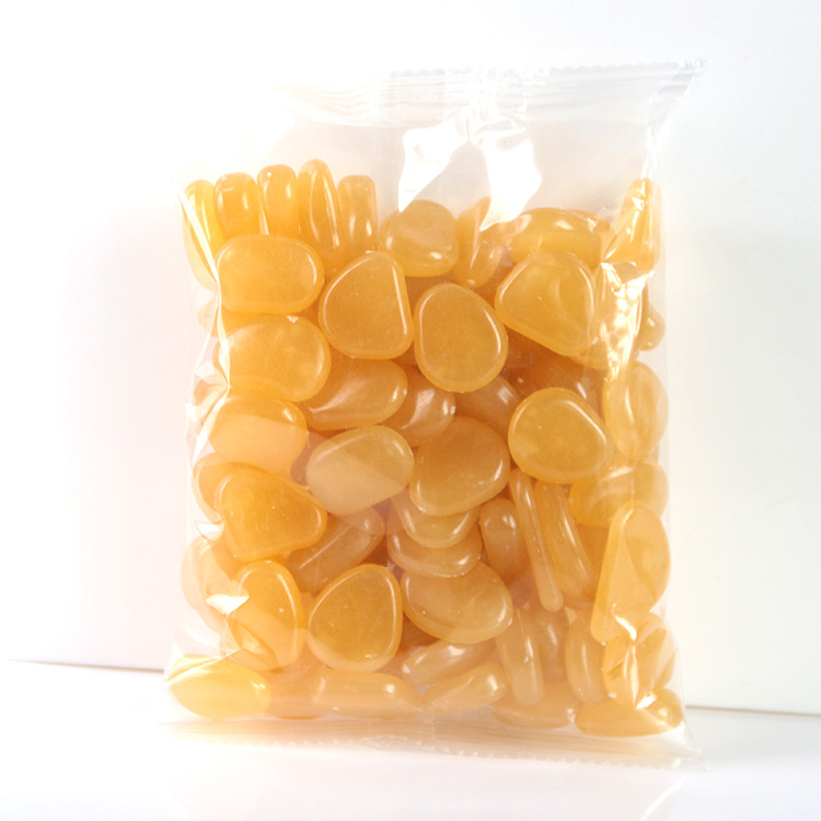 Luminous Stones for Garden & Decoration - Phosphorescent Pebbles in Various Colours