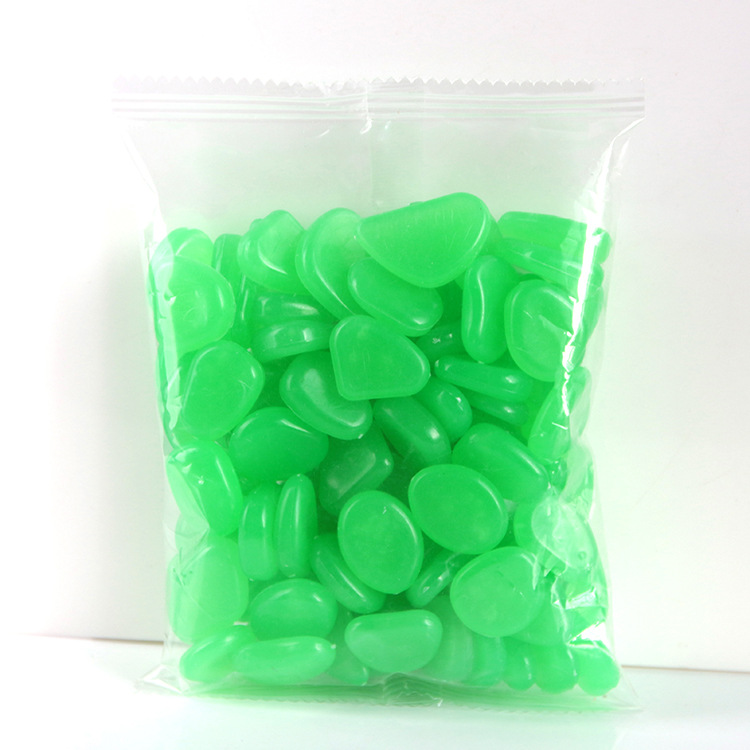 Luminous Stones for Garden & Decoration - Phosphorescent Pebbles in Various Colours