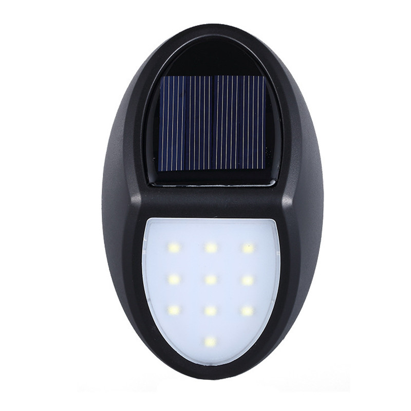 Solar Led Wall Lamp For Outdoors - Weatherproof Energy - Saving And With Motion Detector