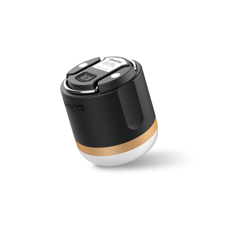 Portable Led Camping Lamp With Power Bank - Rechargeable Usb Connection For Outdoor Emergencies