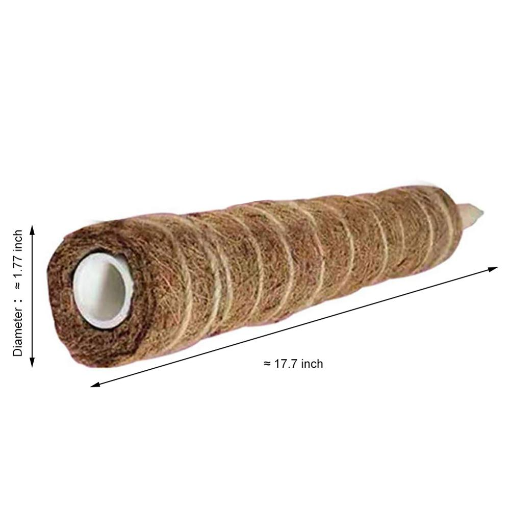 Coconut Moss Stick for Climbing Plants - Natural Climbing Aid for Houseplants and Garden