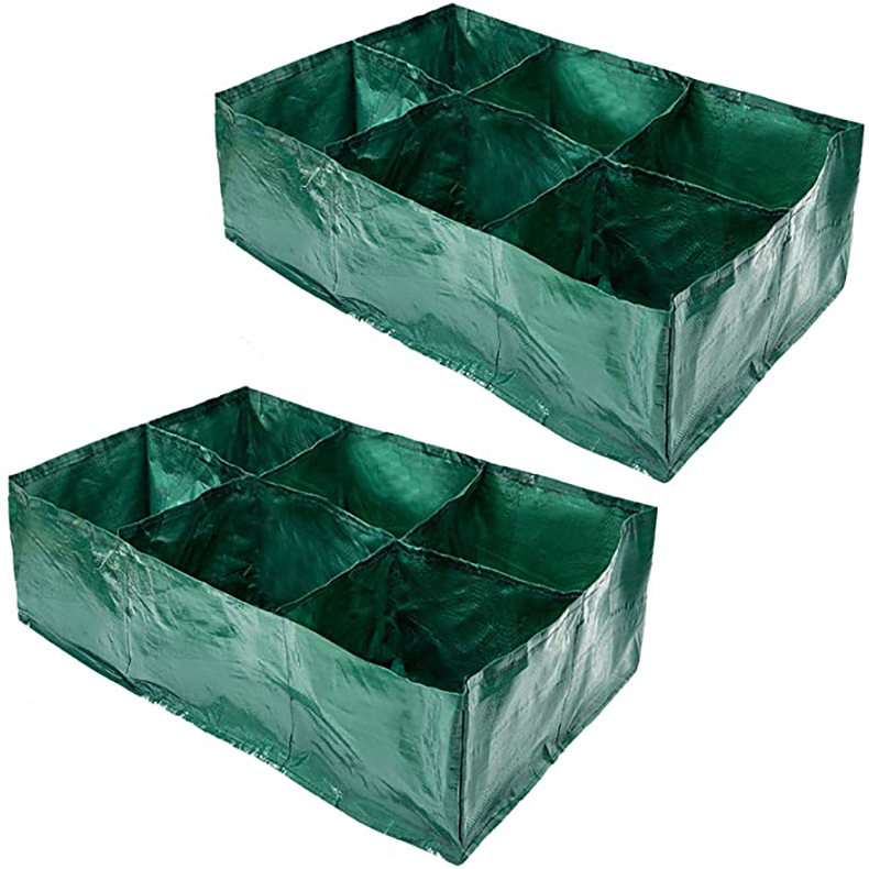 Planting Bag with Multiple Compartments - Robust Garden Storage for Plants and Herbs