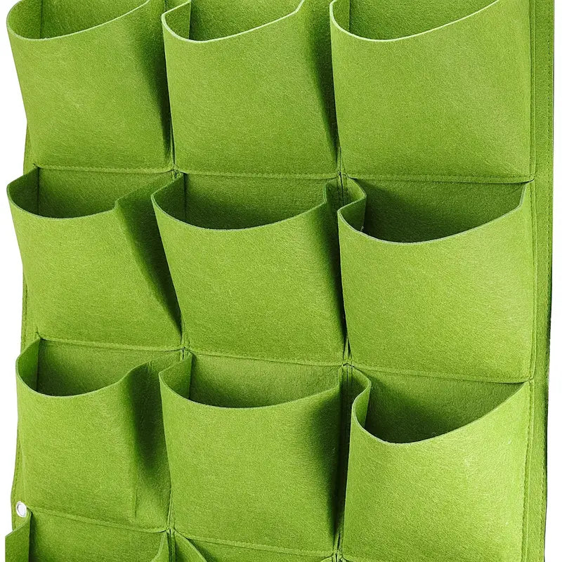 Felt Plant Bag for Vertical Wall Mounting - Three - Dimensional , Non - Woven Plant Bag