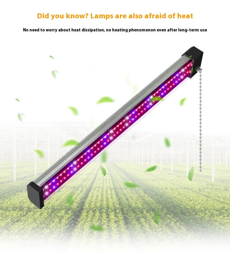 Led Plant Lamp With Full Spectrum Lighting And Pull Switch For Optimum Plant Growth