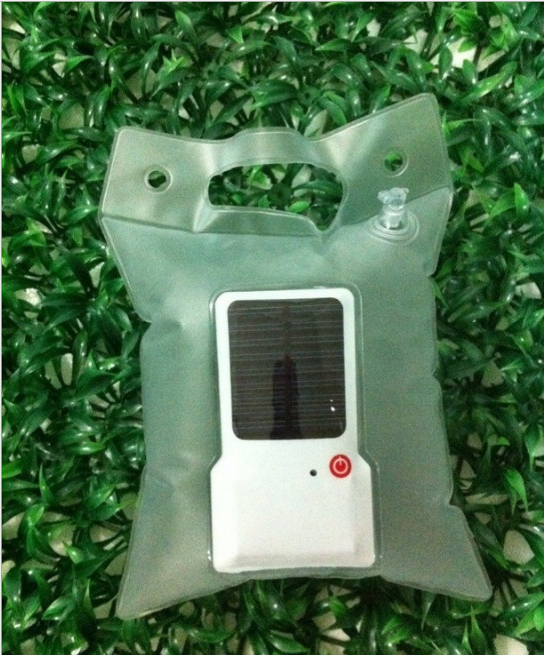 Solar Lamp In Transparent Bag - Energy - Saving LED Lamp For Garden And Outdoor Use