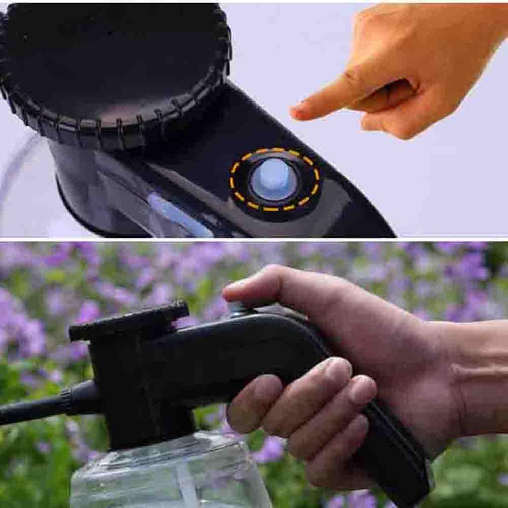 Automatic Electric Pressurised Sprayer for Gardening and Plant Care with Adjustable Spray Head