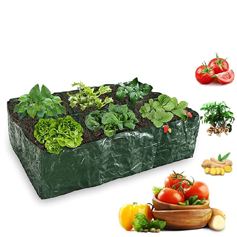 Planting Bag with Multiple Compartments - Robust Garden Storage for Plants and Herbs