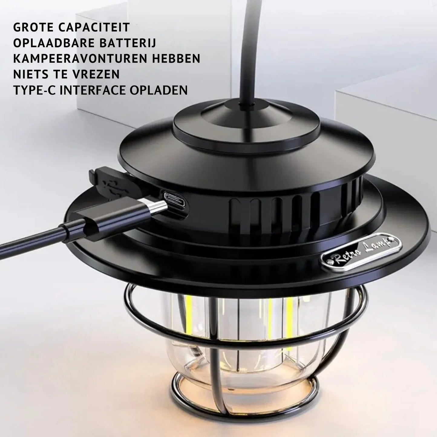 Rechargeable LED Camping Lamp