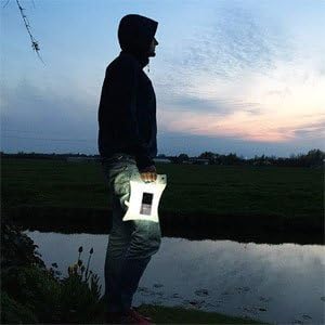 Solar Lamp In Transparent Bag - Energy - Saving LED Lamp For Garden And Outdoor Use
