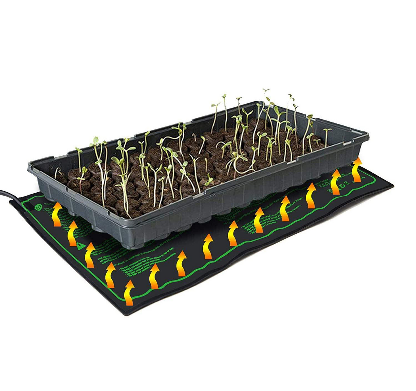 Heating Mat for Plant Seedlings - Temperature Control for Faster Germination and Growth