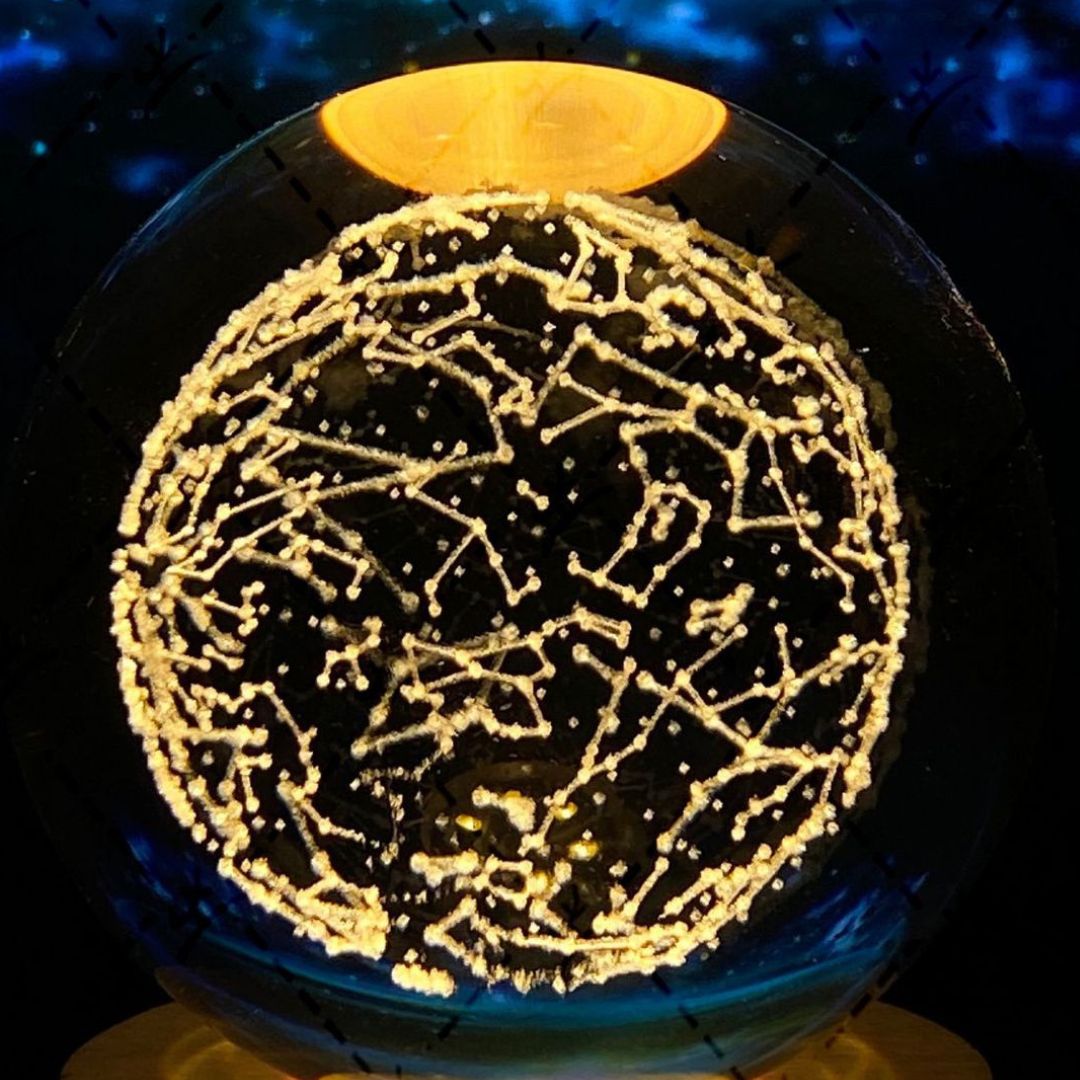 Luminous Moon Crystal Ball
