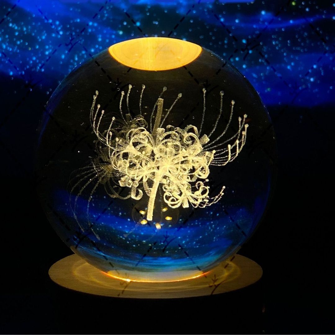 Luminous Moon Crystal Ball