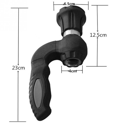 Adjustable Garden Spray Nozzle - Ergonomic Washing Nozzle for Garden Irrigation