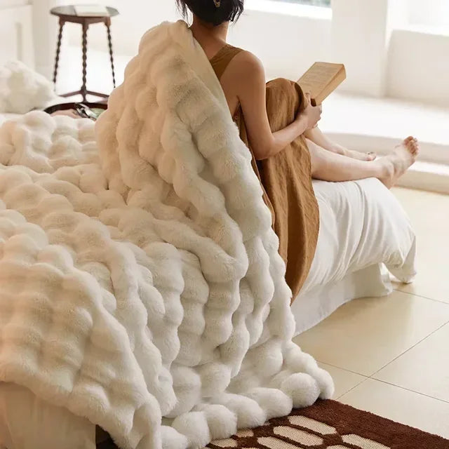 Cozy Faux Fur Blanket