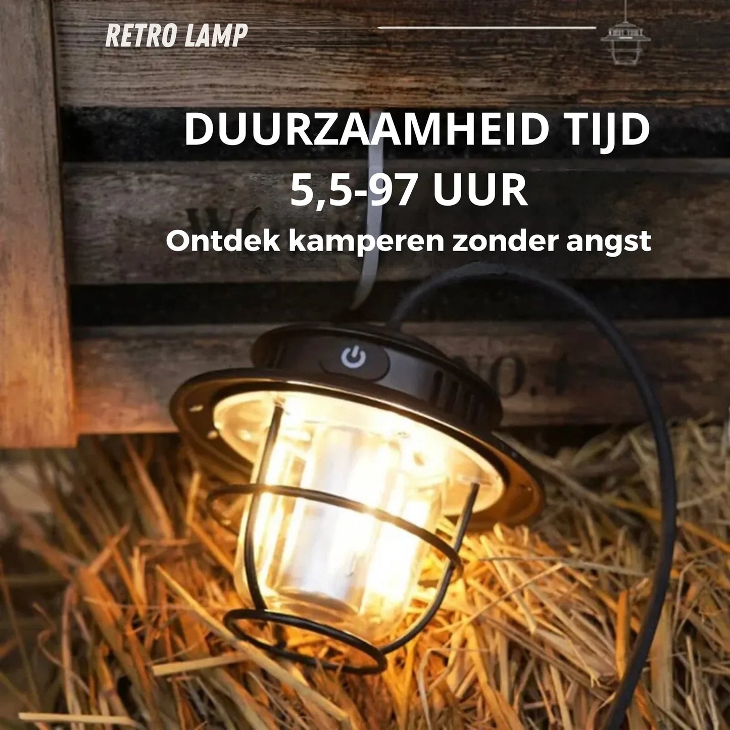 Rechargeable LED Camping Lamp
