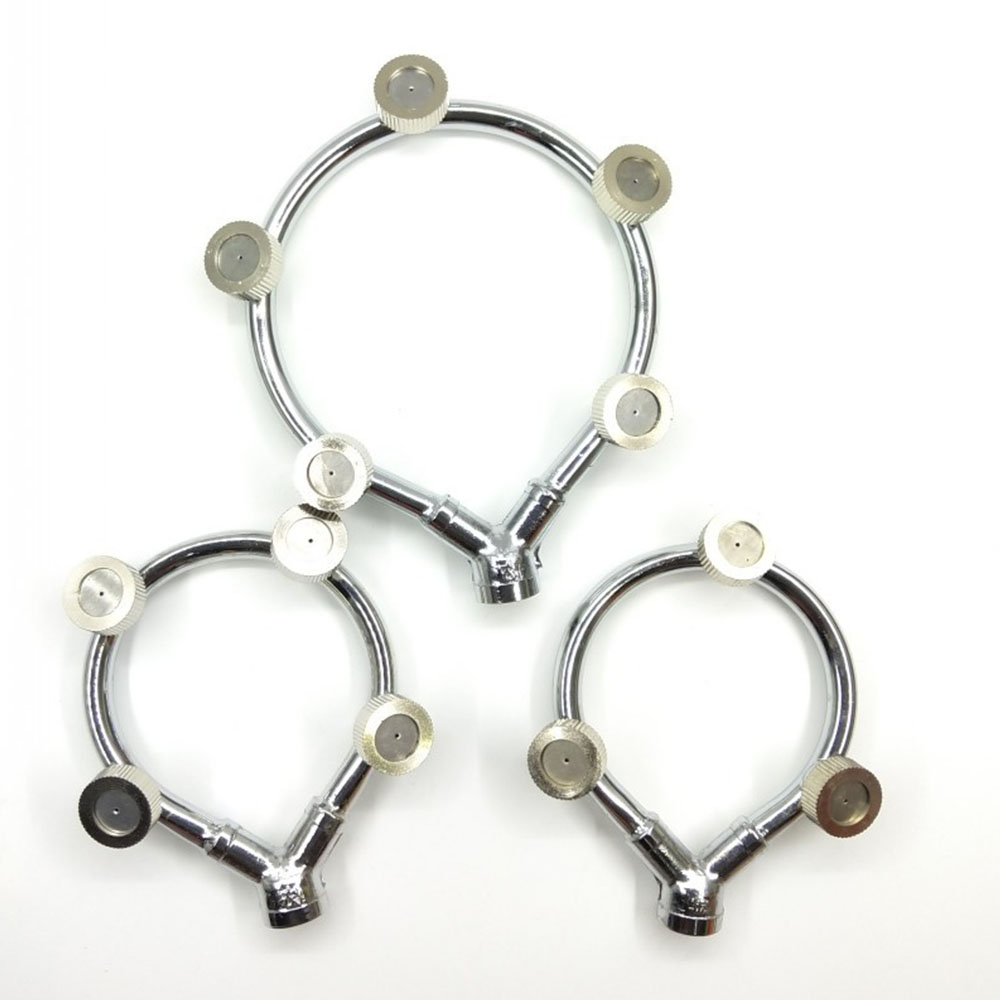 High Pressure Stainless Steel Ring Multi - Nozzle Nozzle - Efficient Spray Attachment for Garden Irrigation