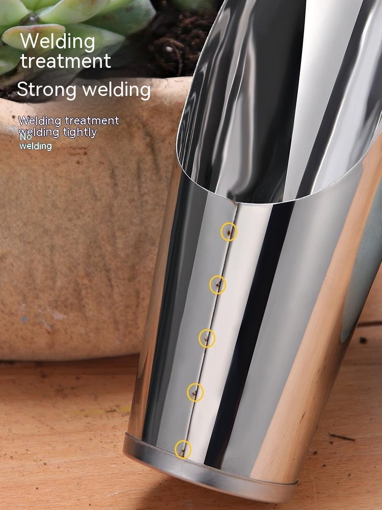 Stainless Steel Shovel for Potting Soil - Robust Planting Shovel for Garden and Balcony