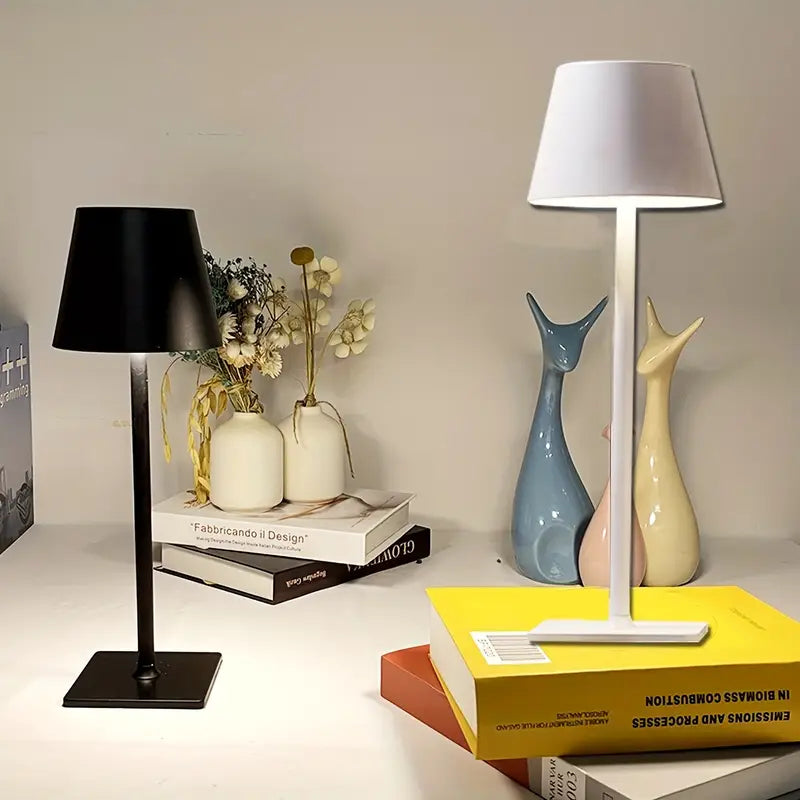Elegant Led Table Lamp With Rechargeable Battery