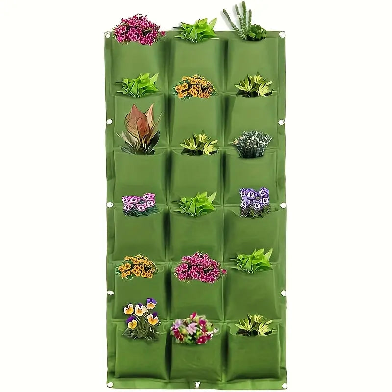 Felt Plant Bag for Vertical Wall Mounting - Three - Dimensional , Non - Woven Plant Bag