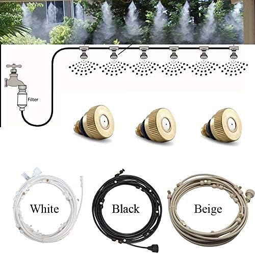 Spray Irrigation System - Water Hose with Spray Nozzles for Cooling Refreshment in the Garden