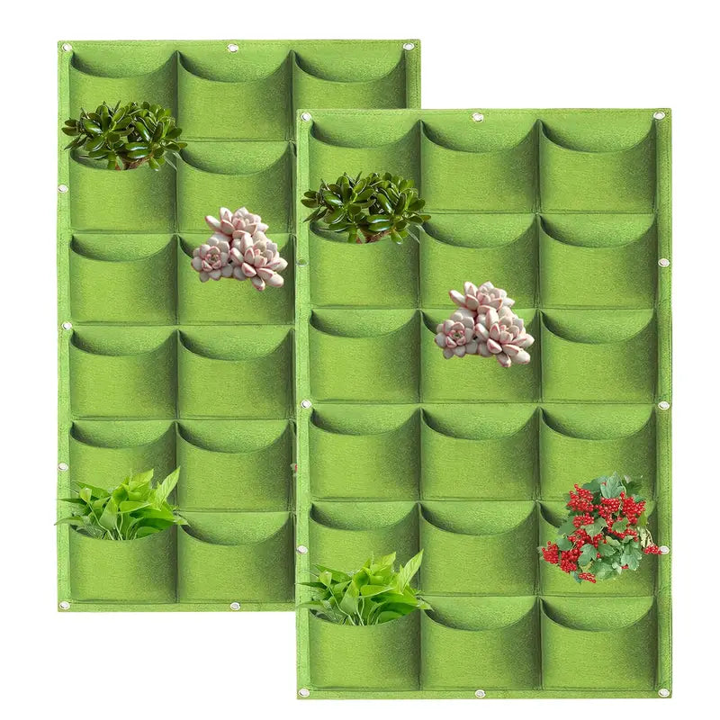 Felt Plant Bag for Vertical Wall Mounting - Three - Dimensional , Non - Woven Plant Bag
