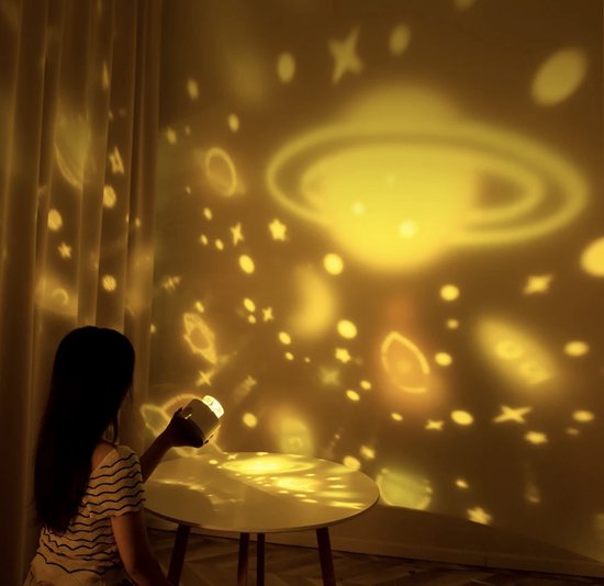 Magical Children's Room Lamp With Star Effect