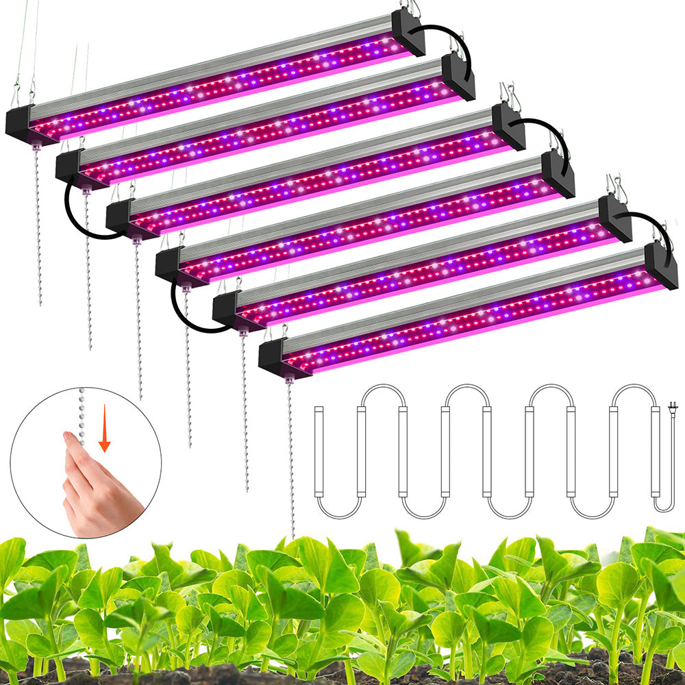 Led Plant Lamp With Full Spectrum Lighting And Pull Switch For Optimum Plant Growth