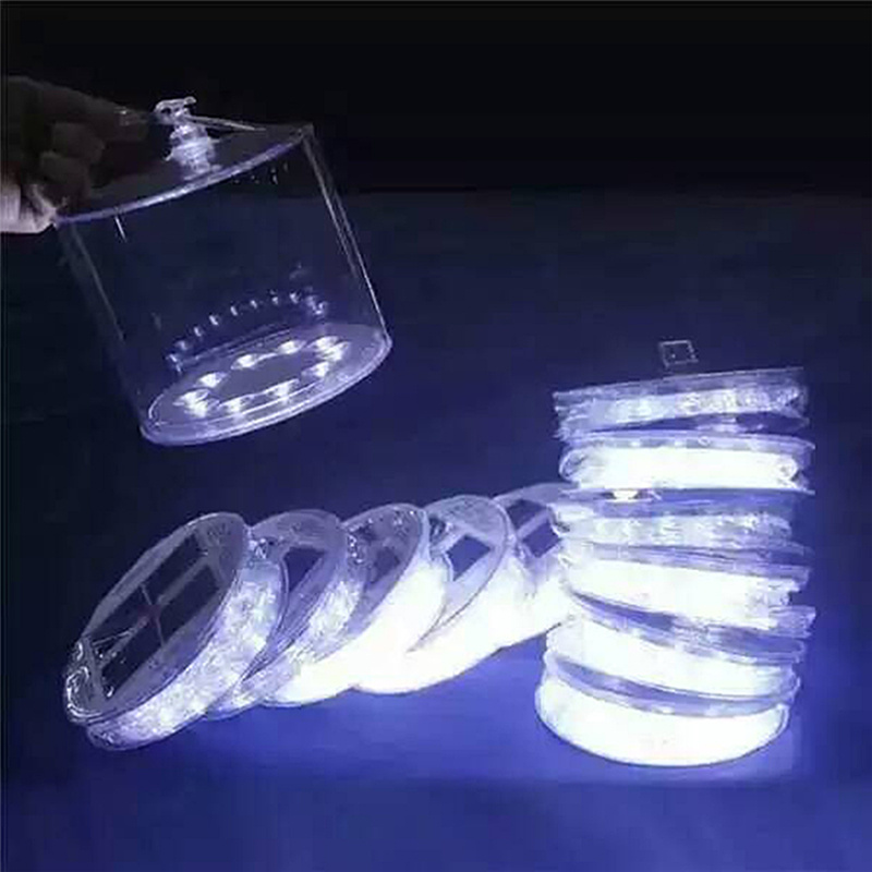 Solar - Powered Folding Garden Lamp - Portable Led Outdoor Lighting for Garden and Yard