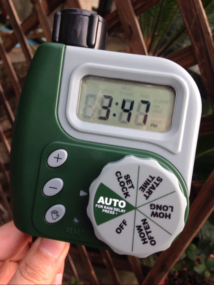 Digital Watering Control for Garden - Automatic Tap Timer with Lcd Display