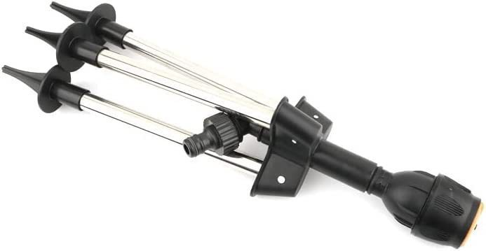 Automatic Rotating Garden Sprinkler with Retractable Tripod for the Garden