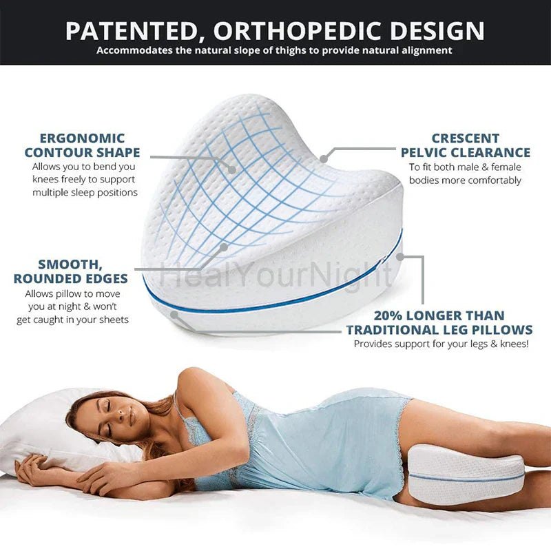 Ergonomic Memory Foam Cushion For Legs