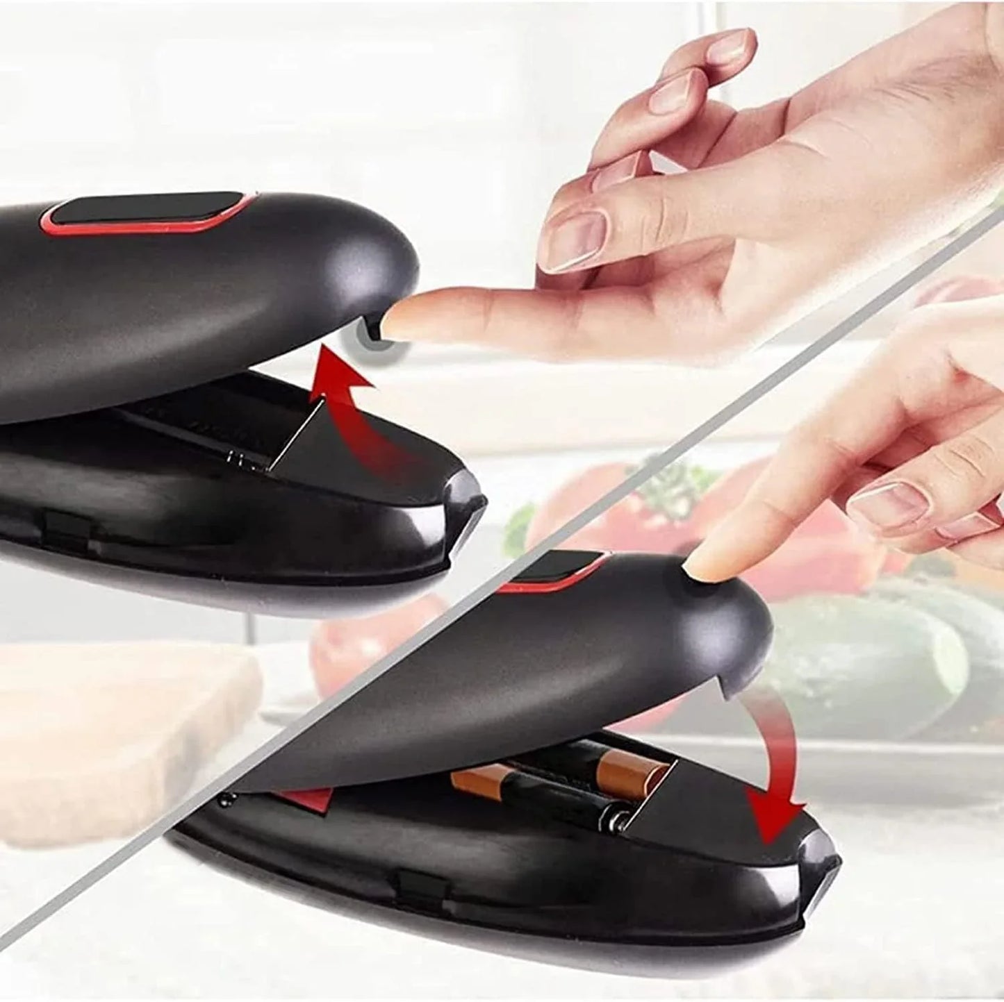 Automatic Can Opener with Ergonomic Handle and One - Button Operation