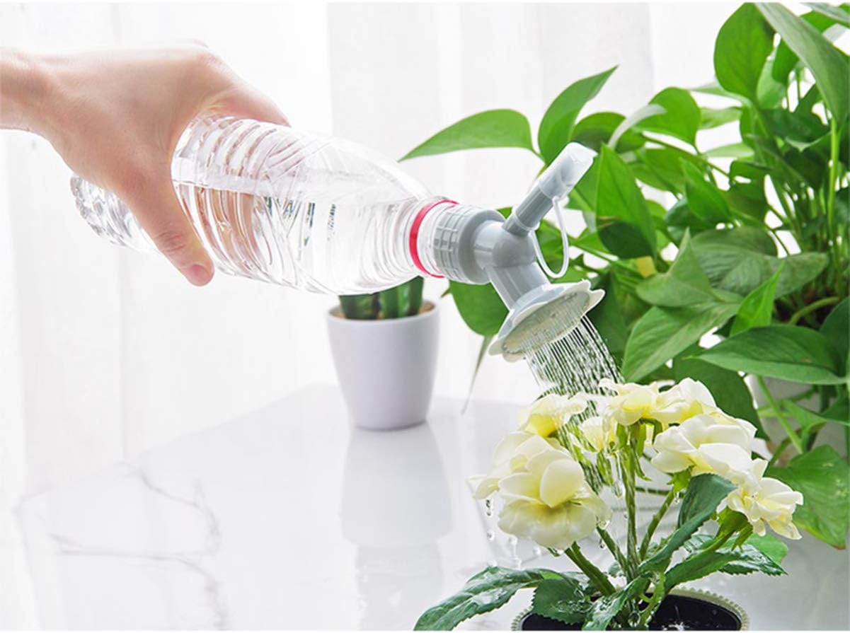 2 - In-1 Double - Cap Bottle Spray Nozzle - Mini Spray Head for Garden Irrigation