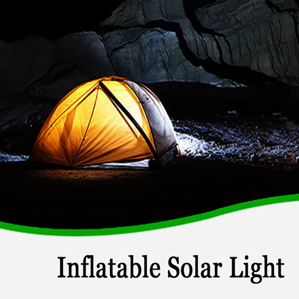 Solar Lamp In Transparent Bag - Energy - Saving LED Lamp For Garden And Outdoor Use