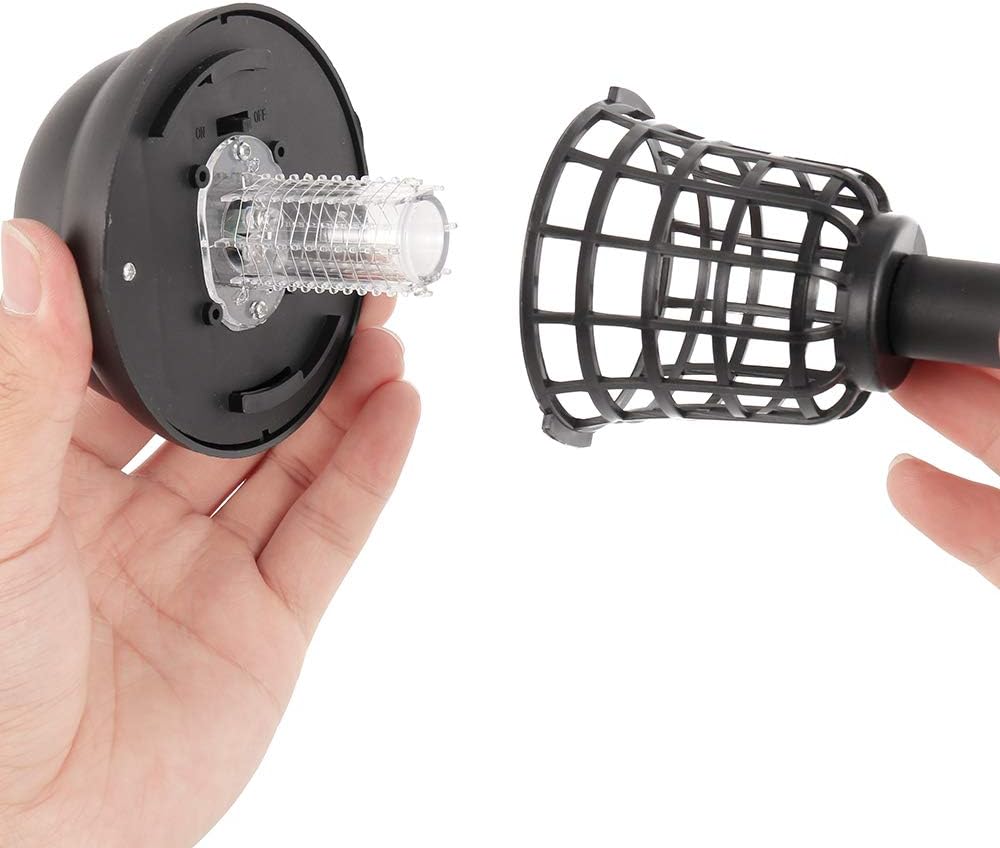 Solar Insect Killer With Led Light - Waterproof Garden Light For Mosquito Repellent