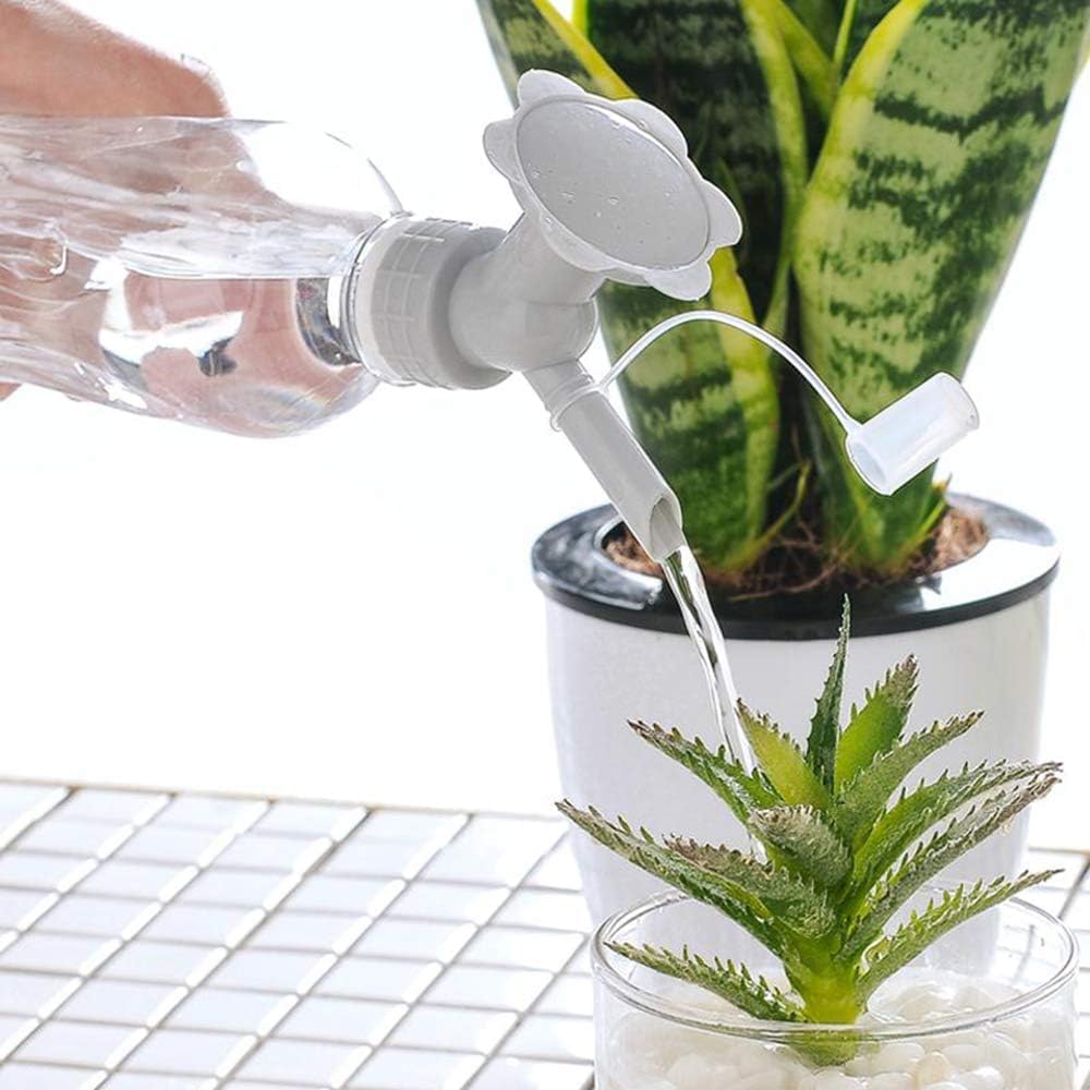 2 - In-1 Double - Cap Bottle Spray Nozzle - Mini Spray Head for Garden Irrigation