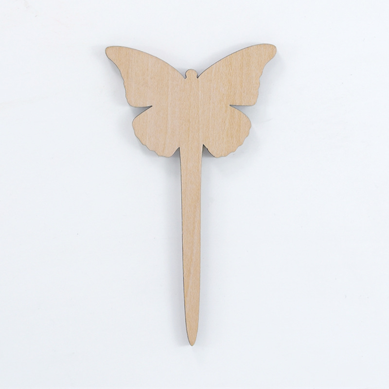 Wooden Plant Labels for Garden and Balcony - Rewritable Labels for Herbs and Plants