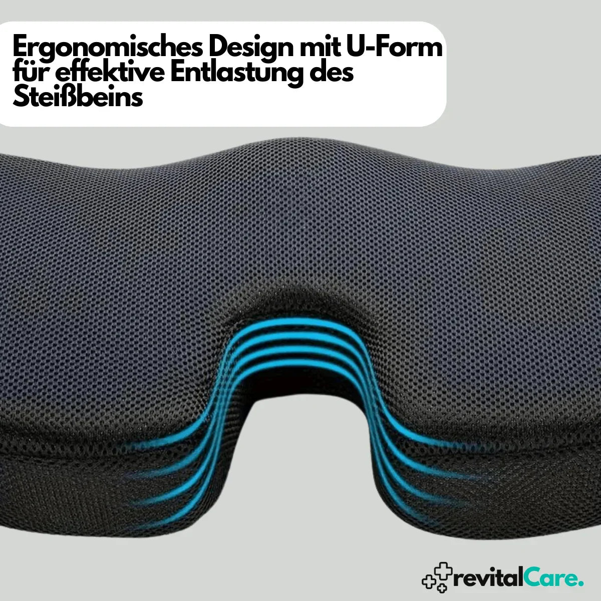Ergonomic 4D Comfort Seat Cushion With Orthopaedic Support
