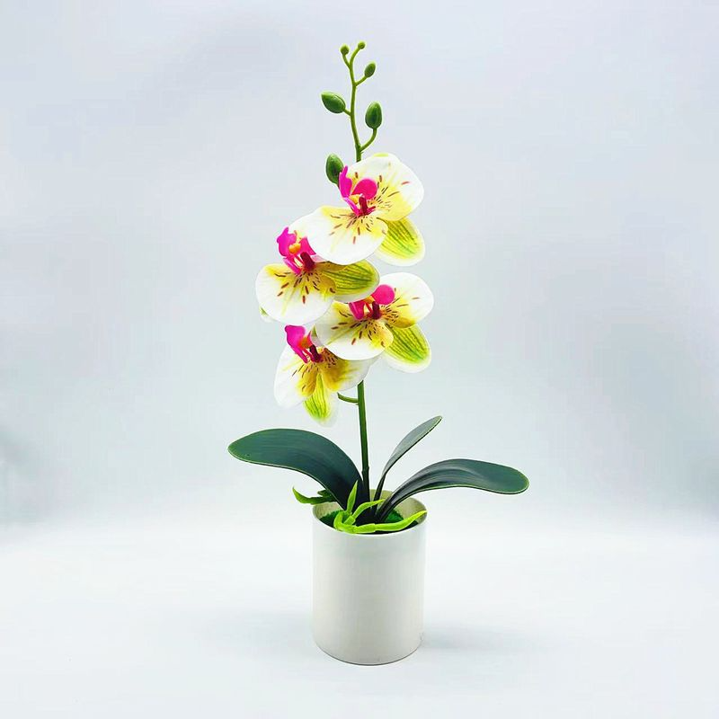 Artificial Orchid Flower - Decorative Artificial Plant for Living Room and Table Decoration