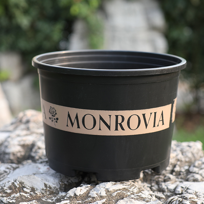 Robust Plastic Plant Pot - Weatherproof Flower Pot for Garden and Balcony